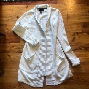 Tahari Shawl neck long cardigan sweater  XS